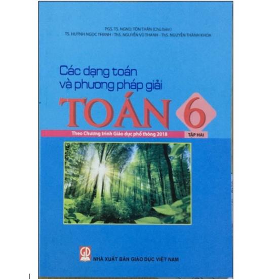 Hình ảnh Sách Các Dạng Toán Và Phương Pháp Giải Toán 6 Tập 2