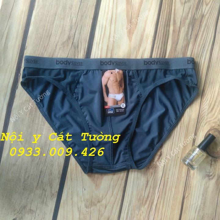 Combo 5 Quần lót tam giác nam Body Silver thun lạnh - hàng Việt Nam