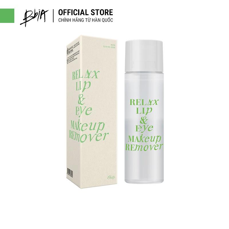 Dầu Tẩy Trang Bbia Relax Lip&Eye Makeup Remover 100ml