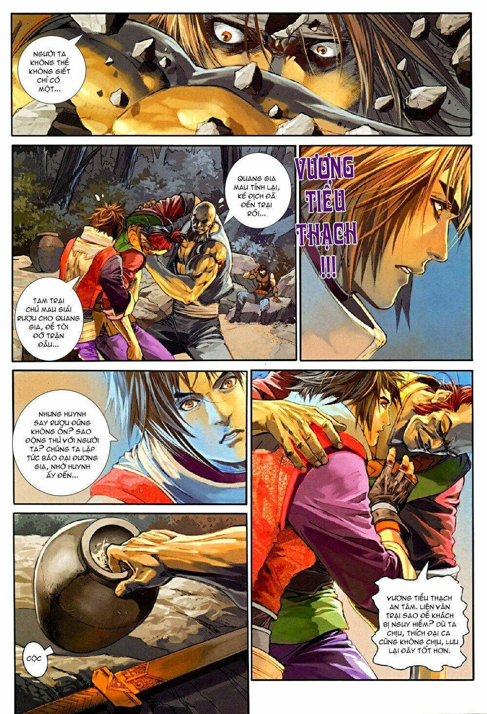 ôn thuỵ an quần hiệp truyện chapter 74 12