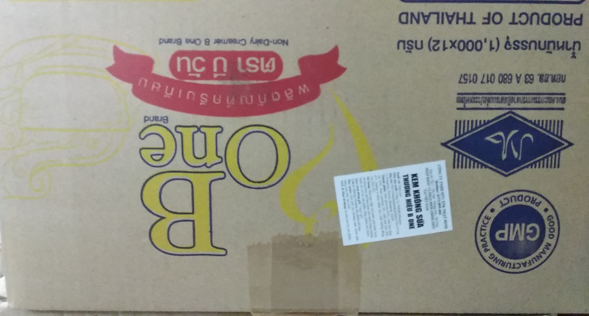 Bột Sữa Béo B One Thái Lan - Bột Kem Không Sữa B One