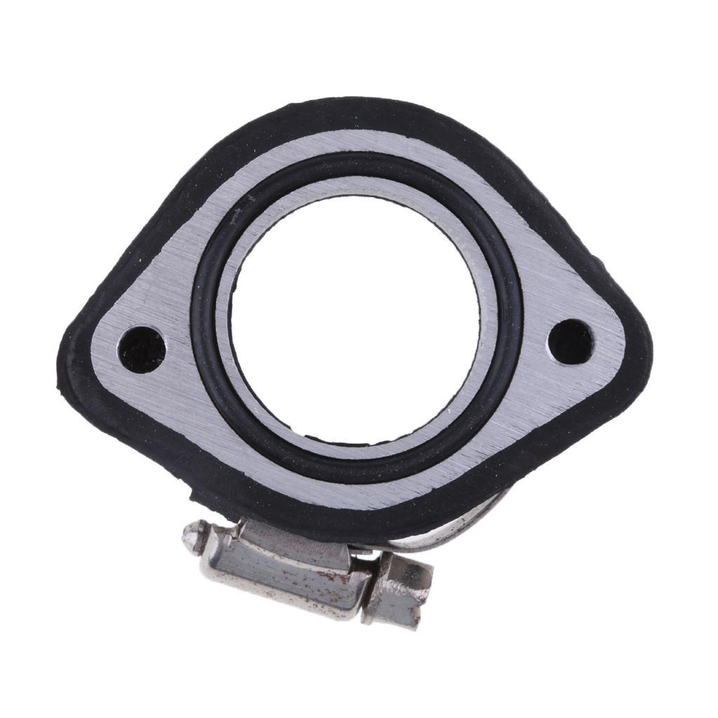 Universal Motorcycle Carburetor Carb Rubber Adapter Intake Manifold Boot