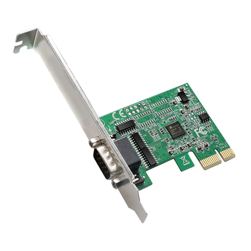 PCI-E Express To DB9 Serial Port RS232 Express Controller Converter Transfer