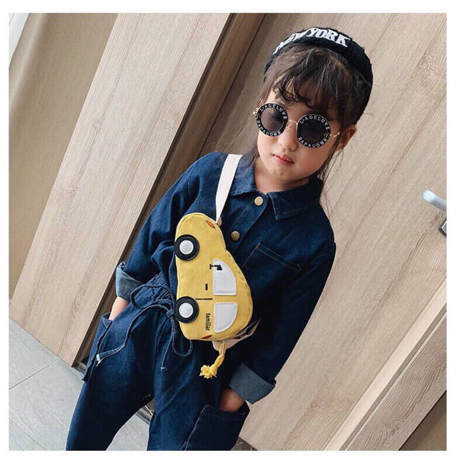 Túi Đeo Chéo Cho Bé Hình Ô Tô Dễ Thương