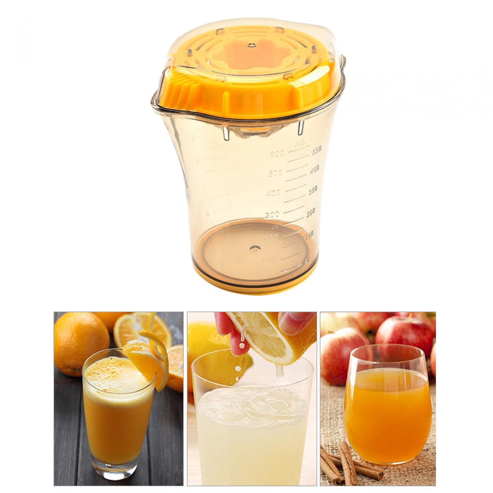 Lemon Orange Juicer Clear Manual Manual Hand Juicer for Juicing Camping Home