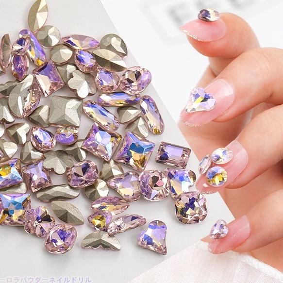 Hủ 10 Viên Đá Khối Hồng Ngũ Sắc Ánh Vàng Gold