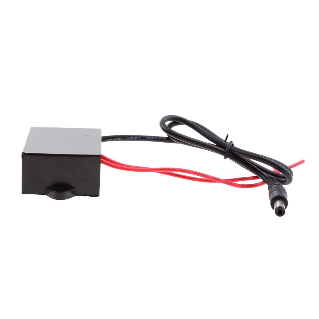 Power Converter AC 24V To DC 12V 1A Adapter For Security Camera