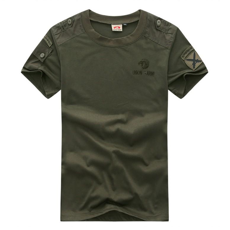Áo phông lính Union Army, Áo thun Nam ngắn tay phong cách TẶNG BẤM MÓNG TAY CAO CẤP