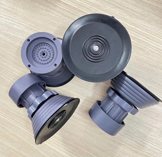 Bộ 4 chân đế cao su 722s chống rung tăng giảm máy giặt tủ lạnh tiện lợi phù hợp cho mọi loại máy
