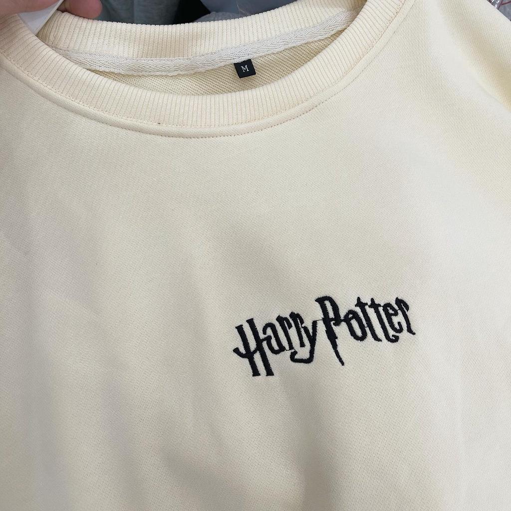 Áo sweater tay dài chữ harypotter