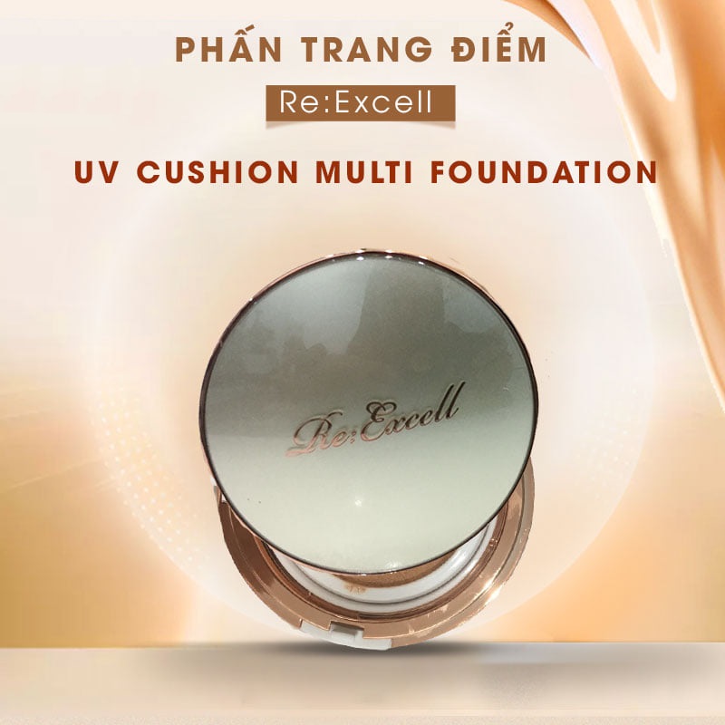 Combo trang điểm Daily Beauty gồm Phấn nước CC Cushion + 4 thỏi son lì Re:Excell Lipstick + kem nền BB cream R&amp;B Việt Nam nhập khẩu chính ngạch Hàn Quốc