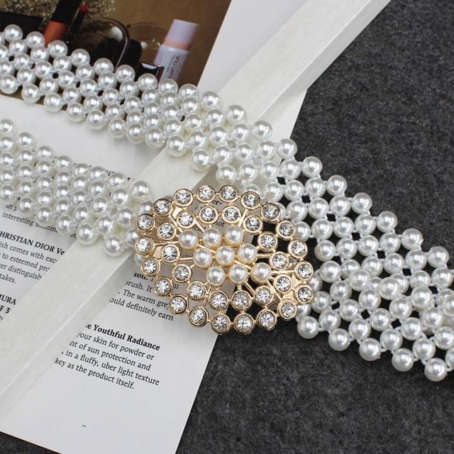 Bộ sưu tập thắt lưng đính hạt bản to Vintage mẫu mới