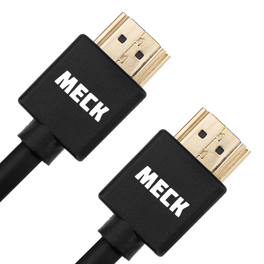 Dây Cáp HDMI 2.0 MECK (1m): 3D, 4K, ARC, Ethernet