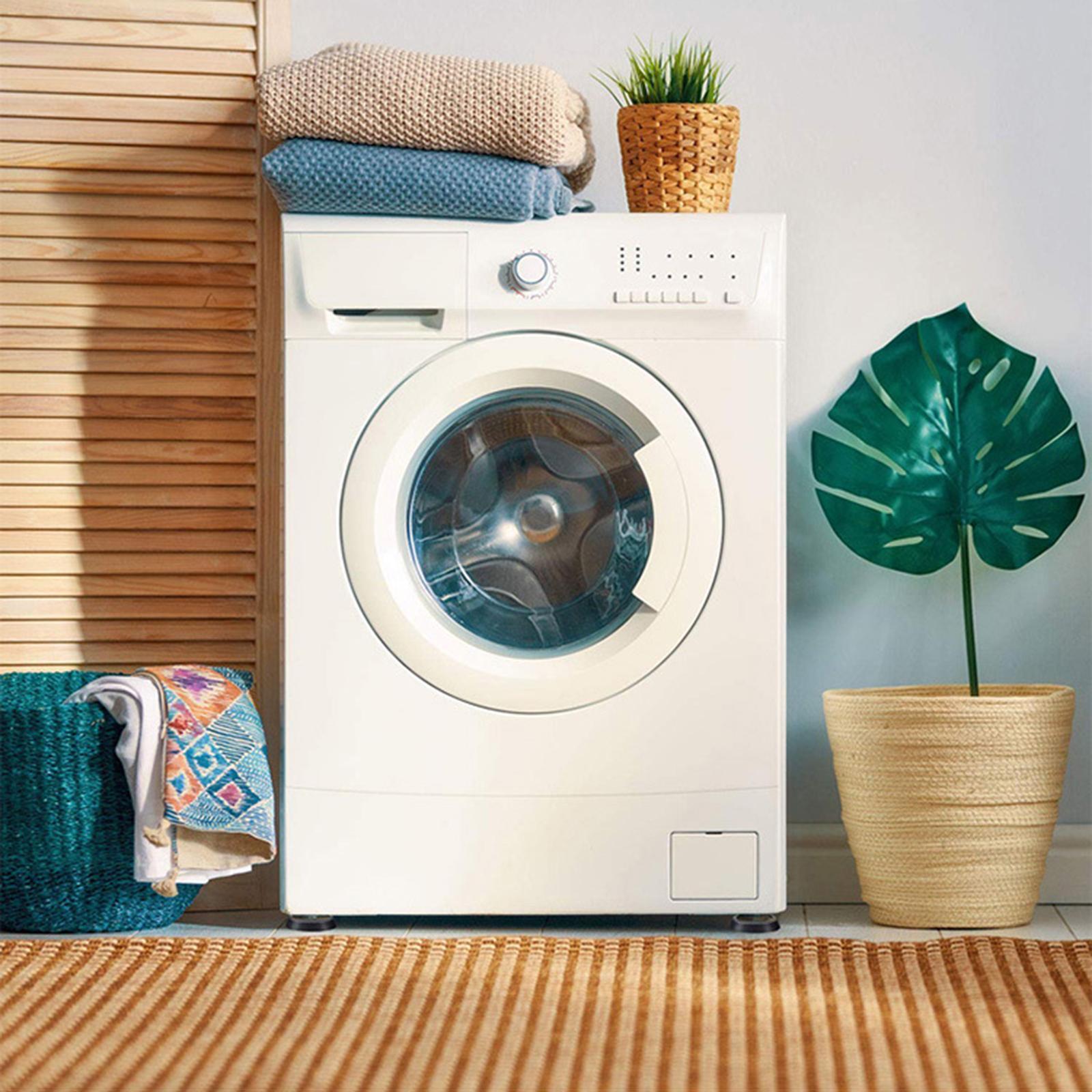 4x Anti Vibration Pads Rubber Washing Machine Feet Pads for Washer