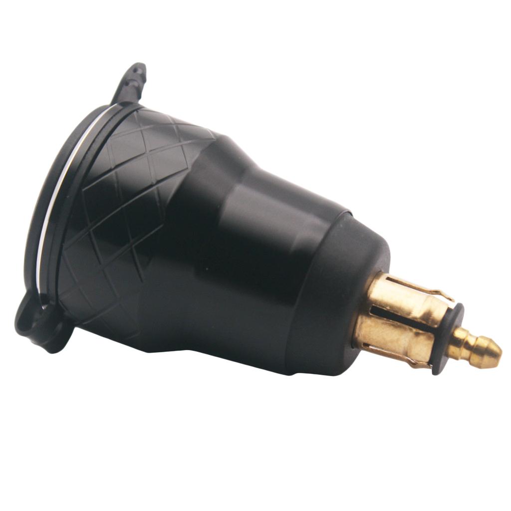 Motorcycle DIN Socket Hella to Dual USB Charger For BMW R1200GS 5V 4.2A LED