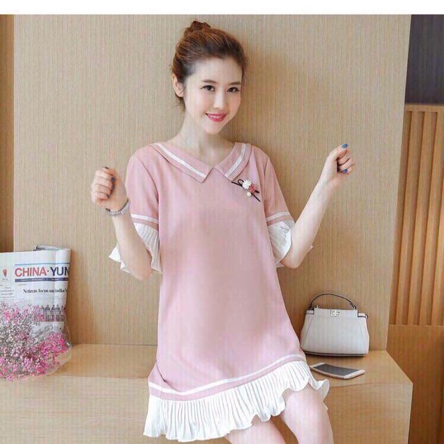 Đầm suông dập ly cao câp Lt09