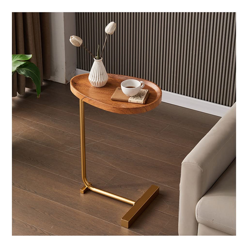 Bàn cà phê Farmhouse Accent Blister, C Tea Table, Oval Living Room Sofa Table