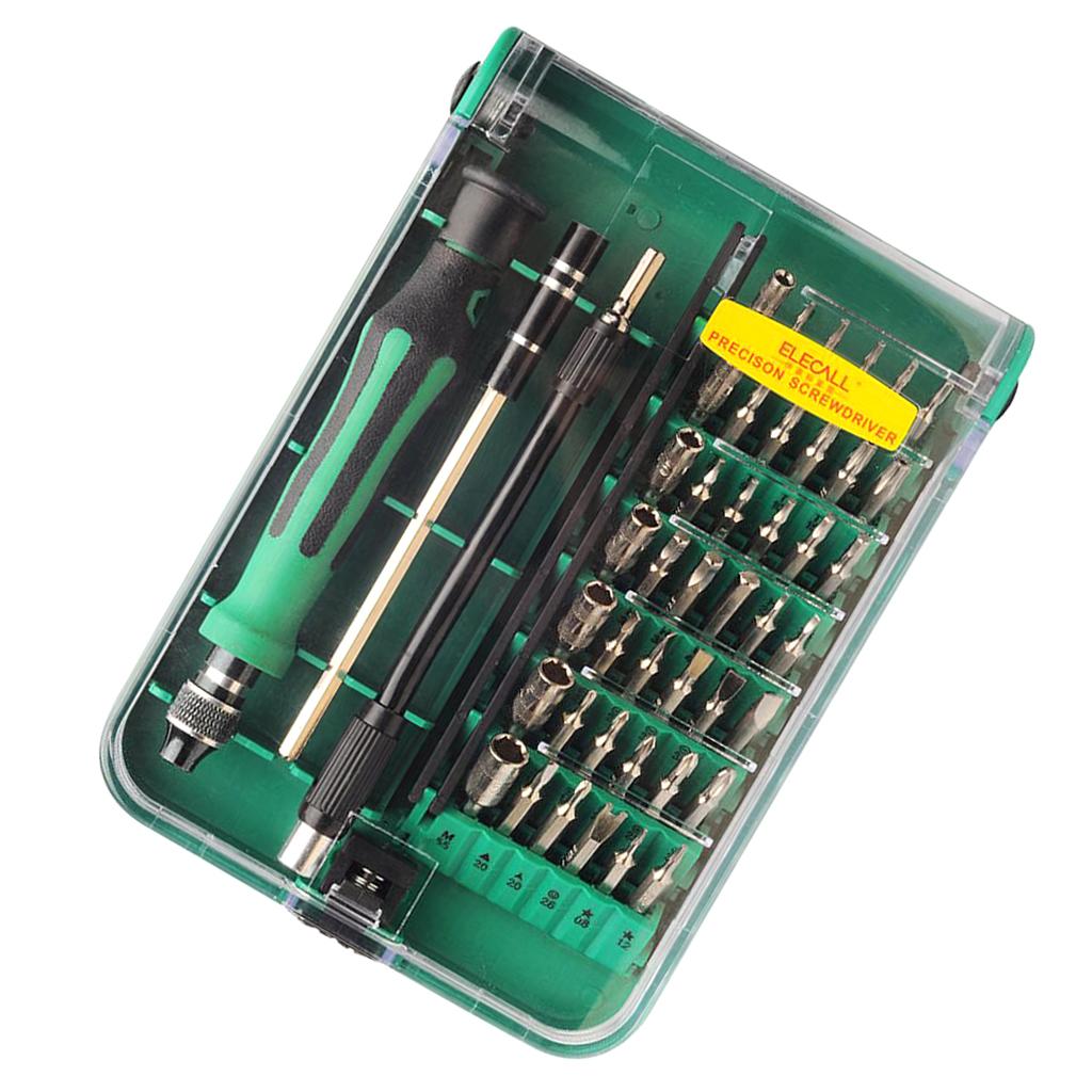 45 in 1 Precision Screw Driver Repair Tool Tweezers Mobiles Laptop Kit