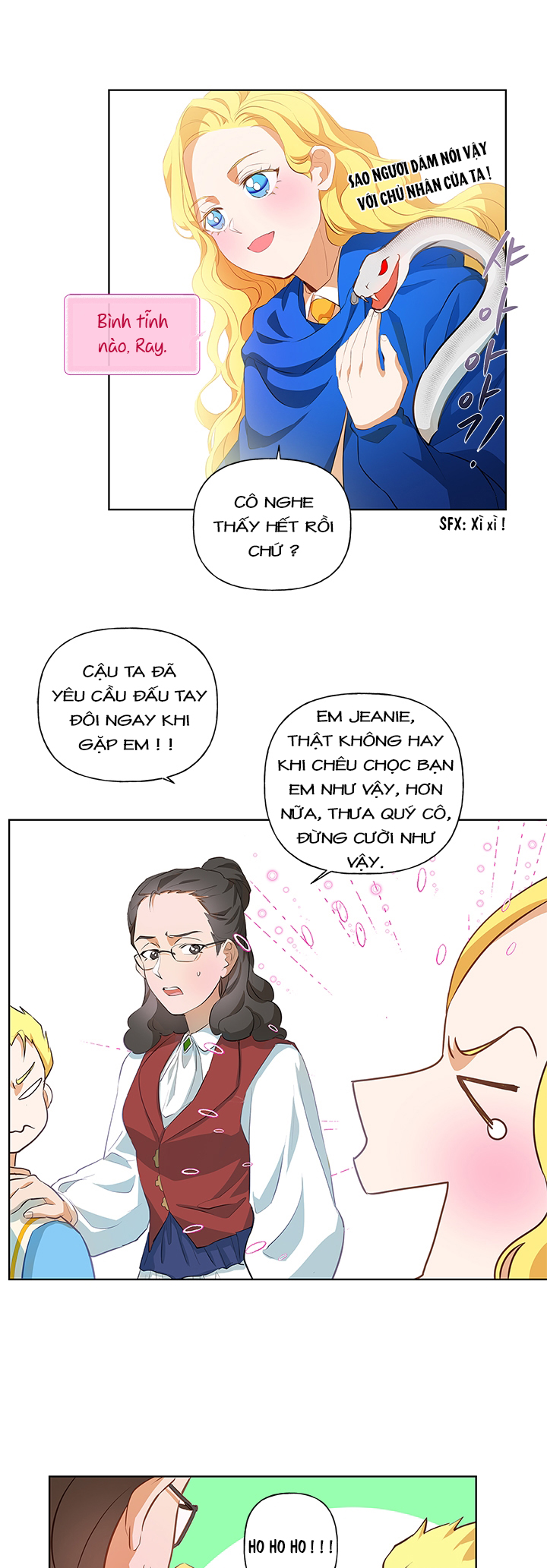 nhà nguyên tố tóc vàng chapter 24 22