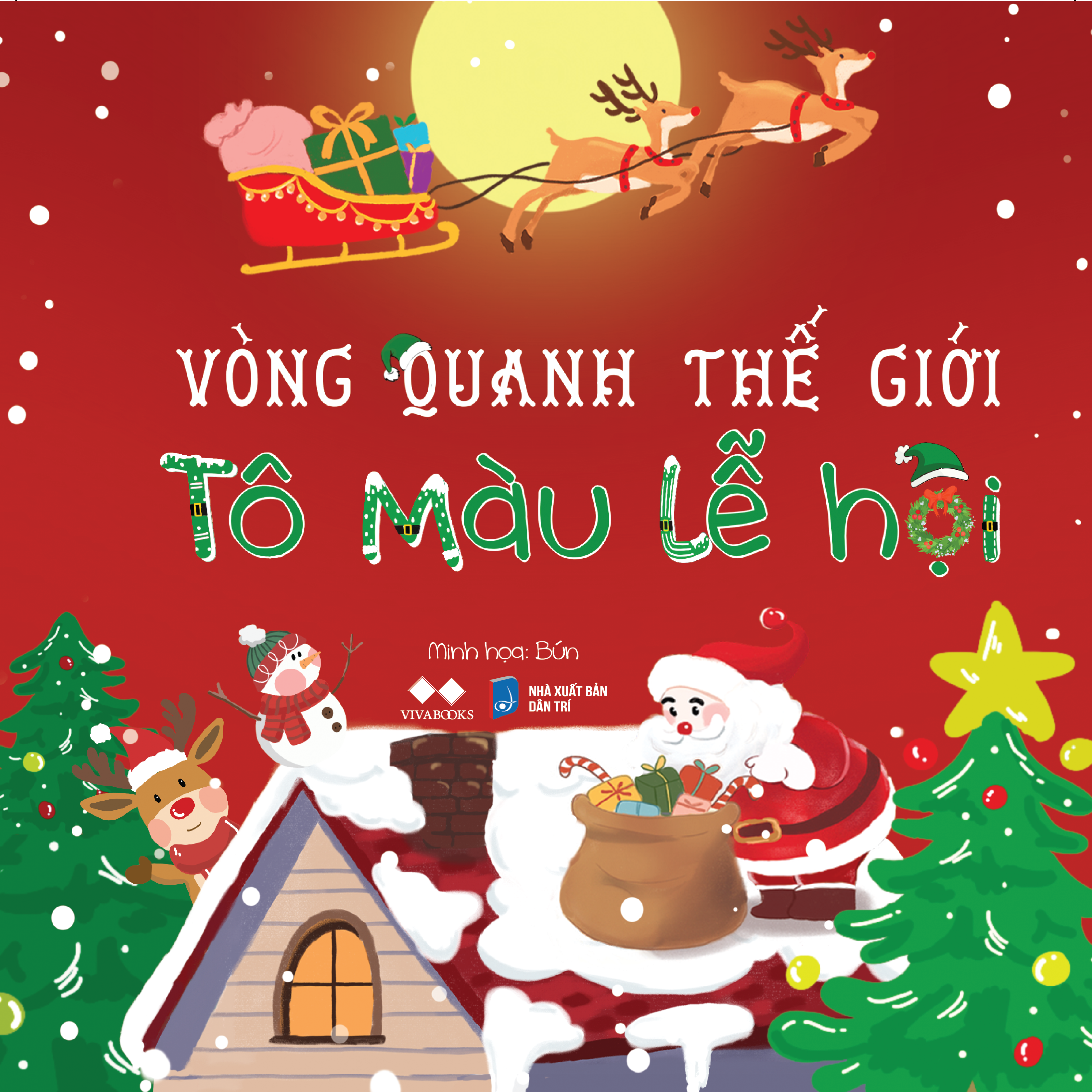 Sách Vòng Quanh Thế Giới, Tô Màu Lễ Hội