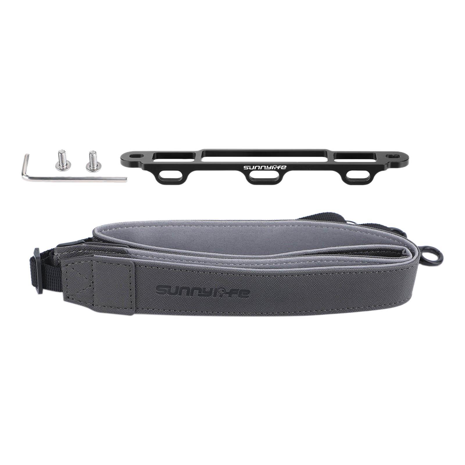 Remote Control Hanging Buckle Rope PU Leather Lanyard Neck Strap for  RC