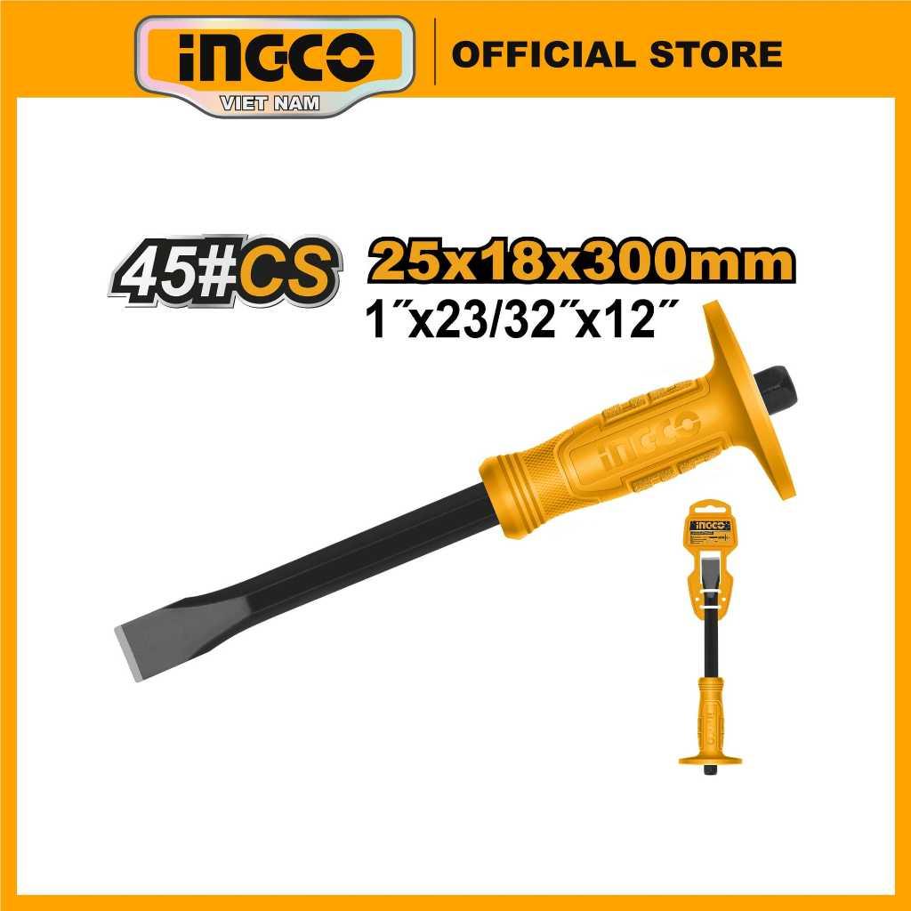 Đục sắt dẹp cầm tay dài 300mm INGCO HCCL082412