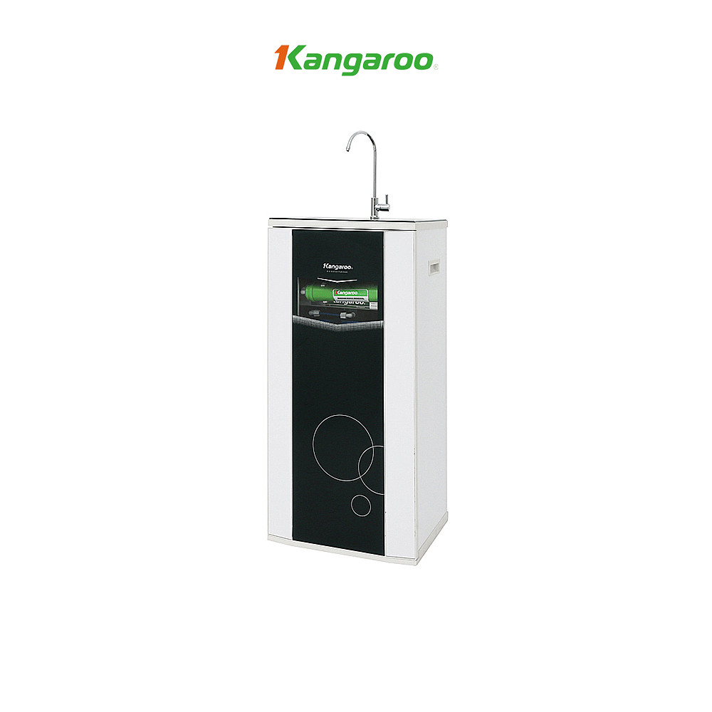 Thiết bị lọc nước Kangaroo RO 9 lõi Model KG109A vỏ tủ VTU màu xanh (kèm carton)