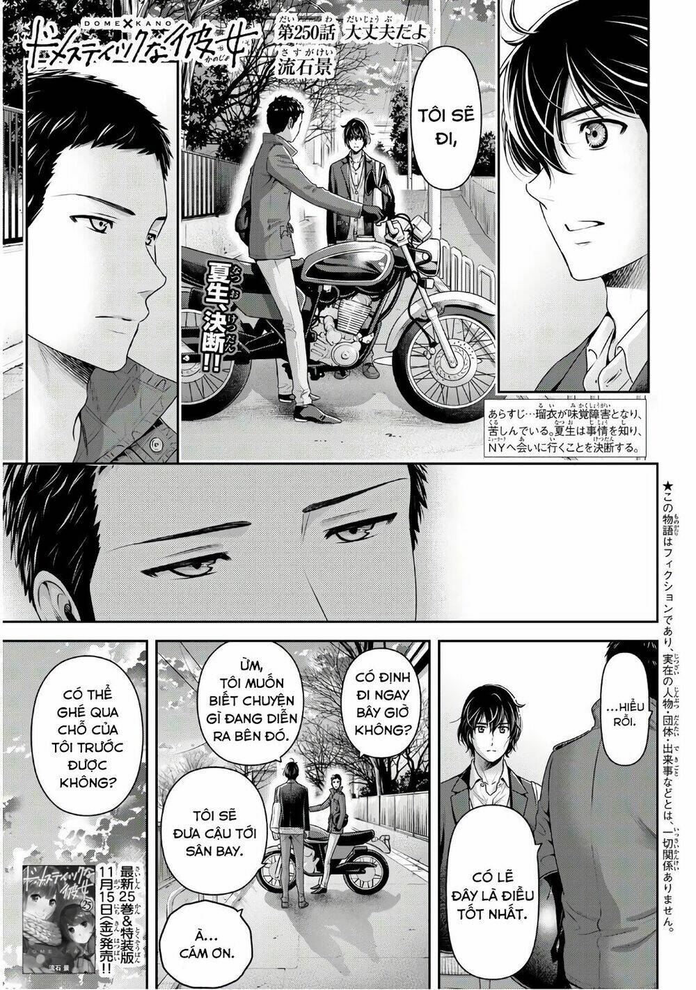 Domestic Na Kanojo Chapter 250 - Trang 2