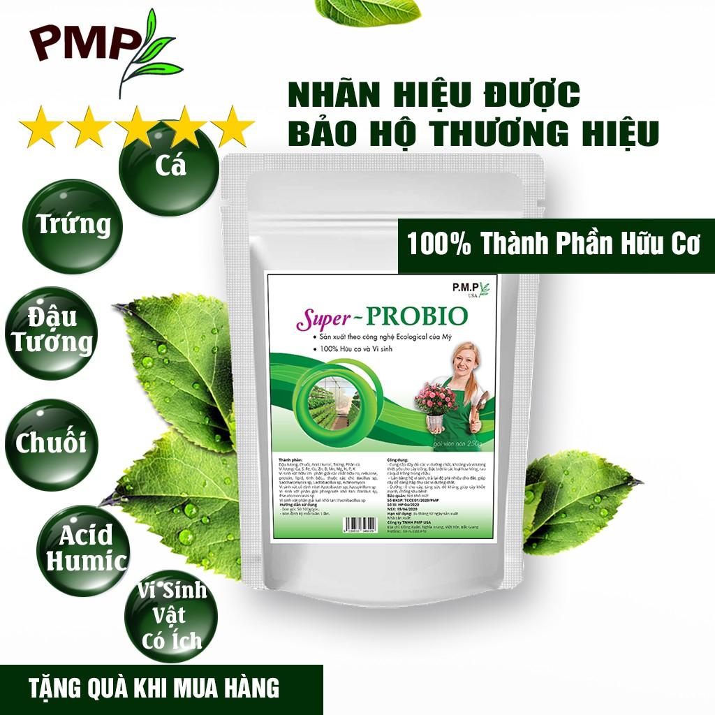 Combo Phân Hữu Cơ Cao Cấp Super Probio &amp; Giá Thể Bã Mía Cho Hoa Hồng, Rau Sạch, Cây Cảnh