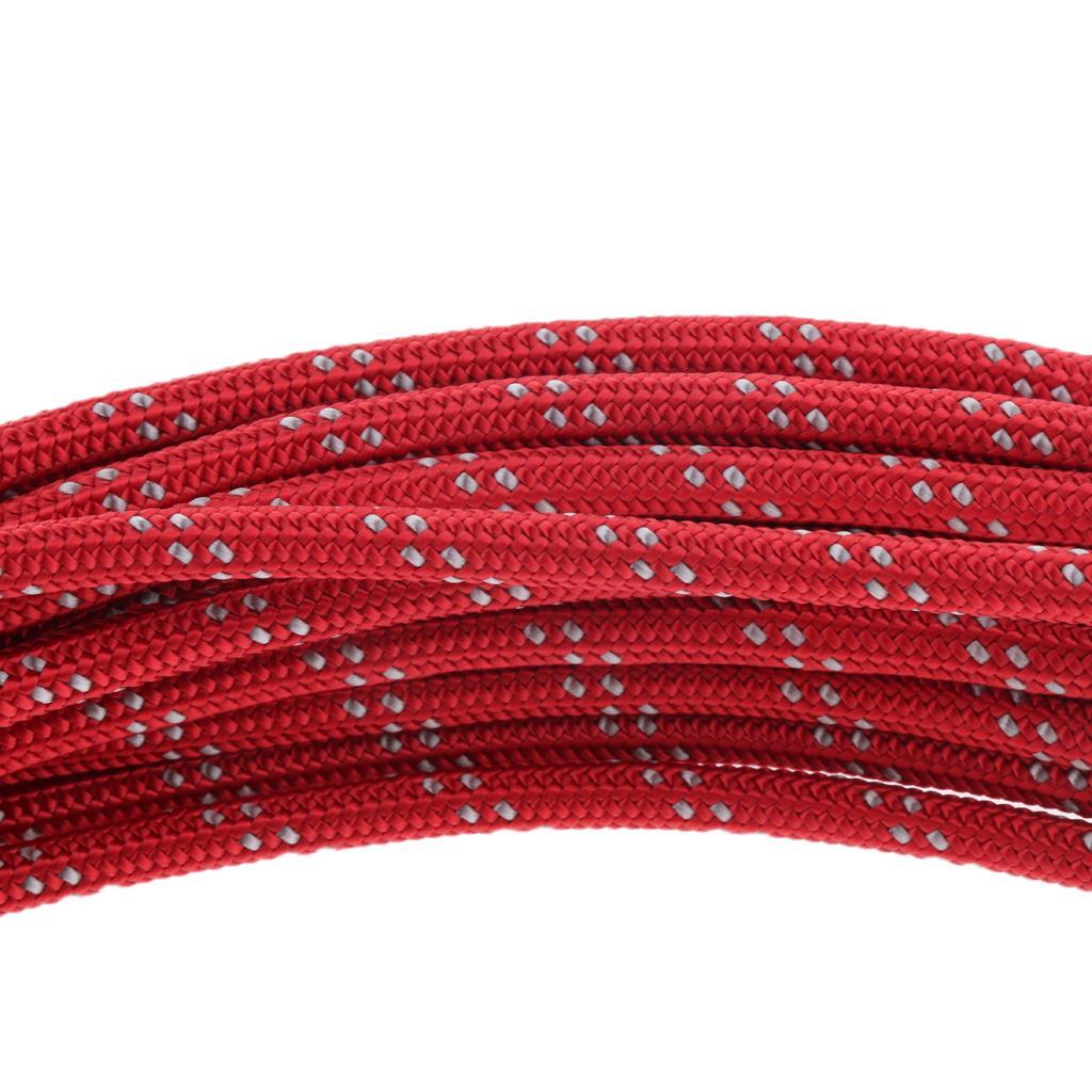 Safety Climbing Auxiliary Rope Knotting Static Cord For Rescue Hiking