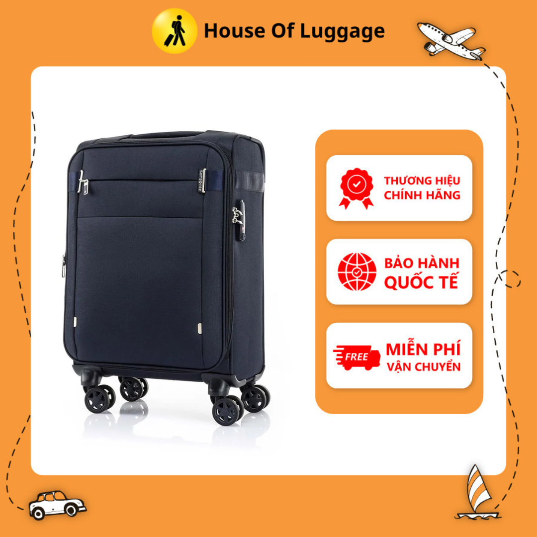 Vali kéo CityBoost SAMSONITE - MỸ - Black