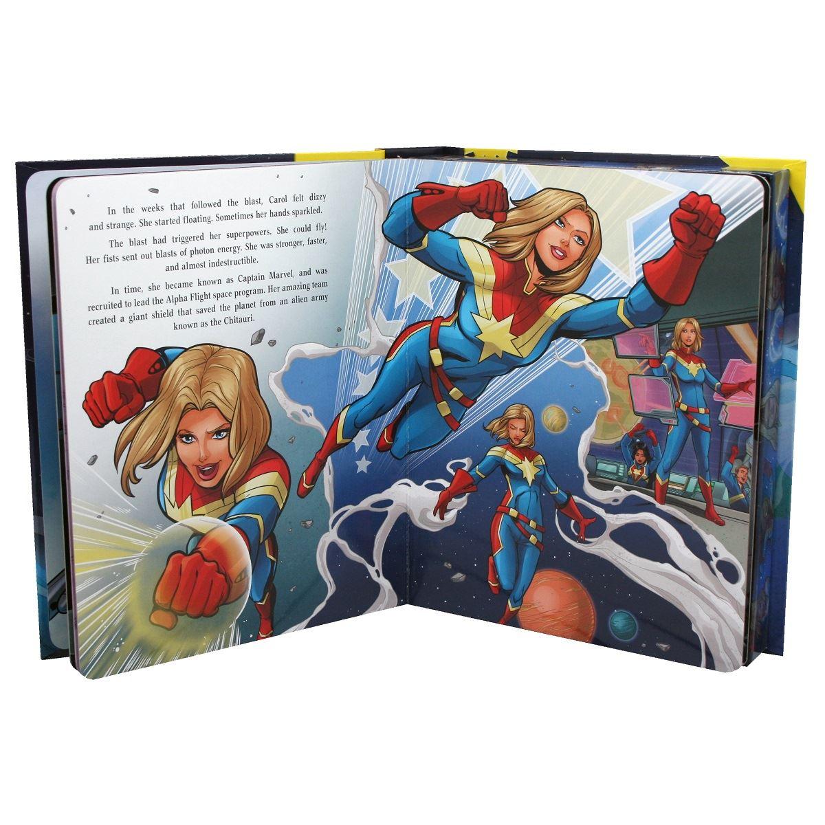 Marvel Captain Marvel My Busy Book