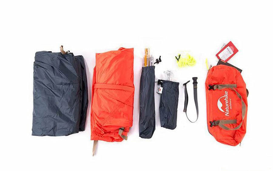 Lều cắm trại 1 người NatureHike NH18A095-D chính hãng, chống nước, chống tia UV, dễ dàng lắp đặt