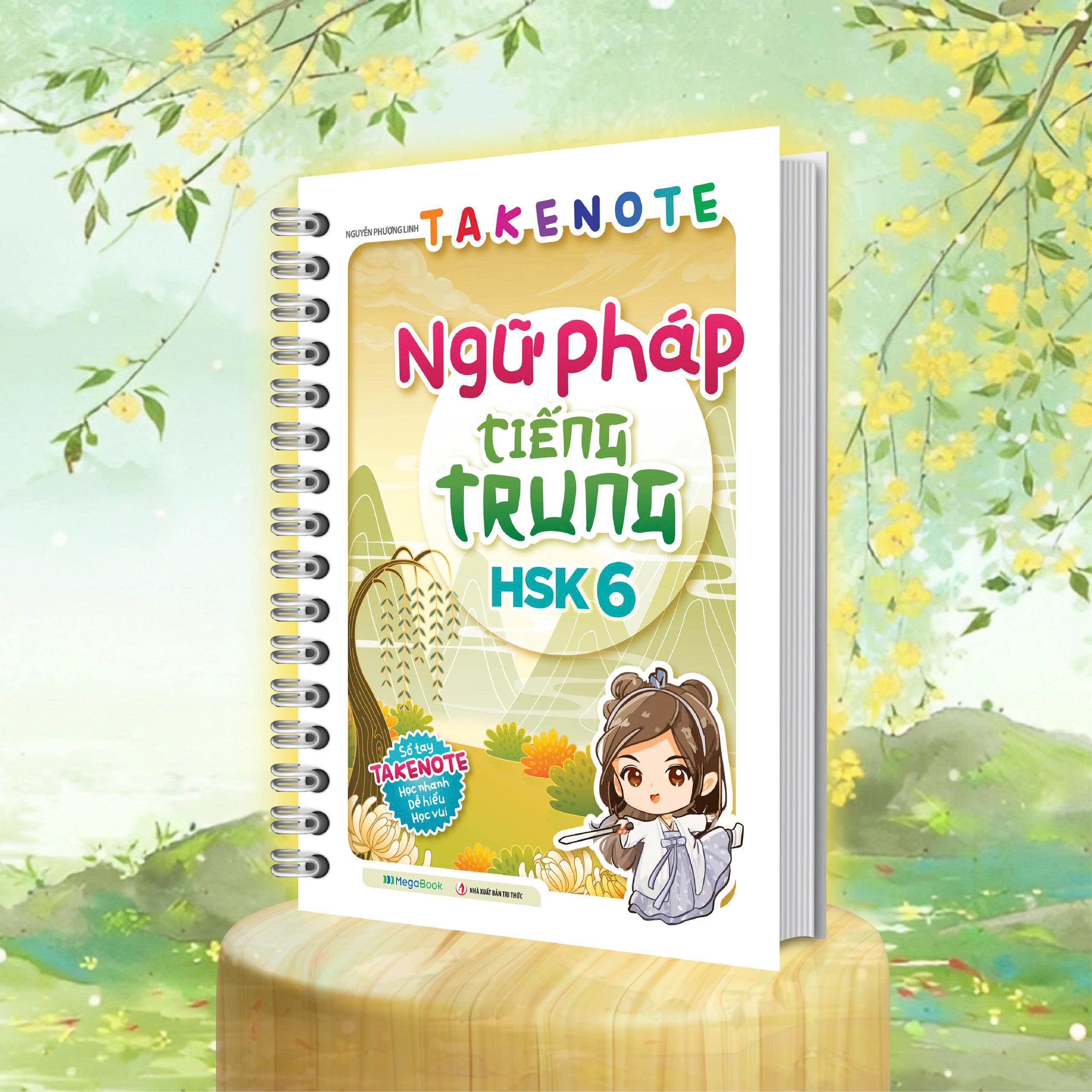 Sách - Takenote Ngữ Pháp Tiếng Trung HSK 6