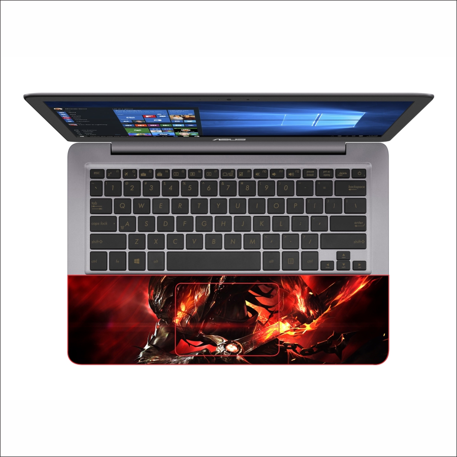 Miếng Dán Skin Decal Dành Cho Laptop - Yasuo 4