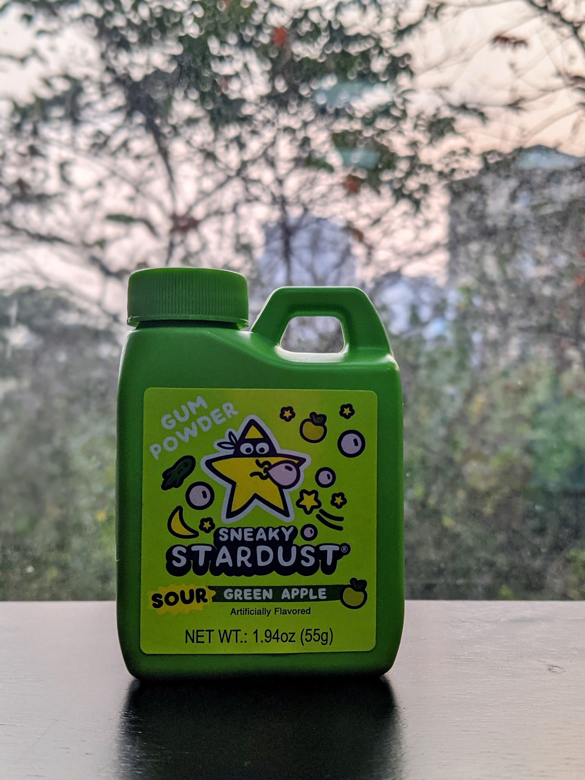 Kẹo cao su Sneaky Stardust vị táo xanh