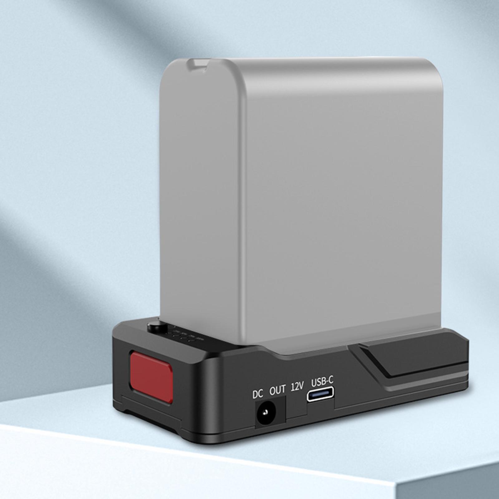 NP F Battery Adapter Plate Photography Accessories for Camera Power Adapter