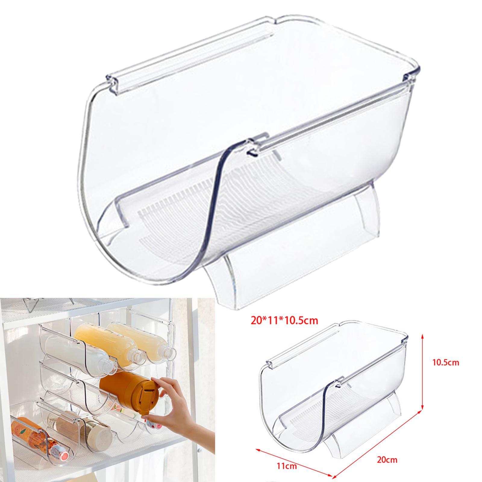 Refrigerator Wine Rack Storage Organizer Free Standing for Countertops