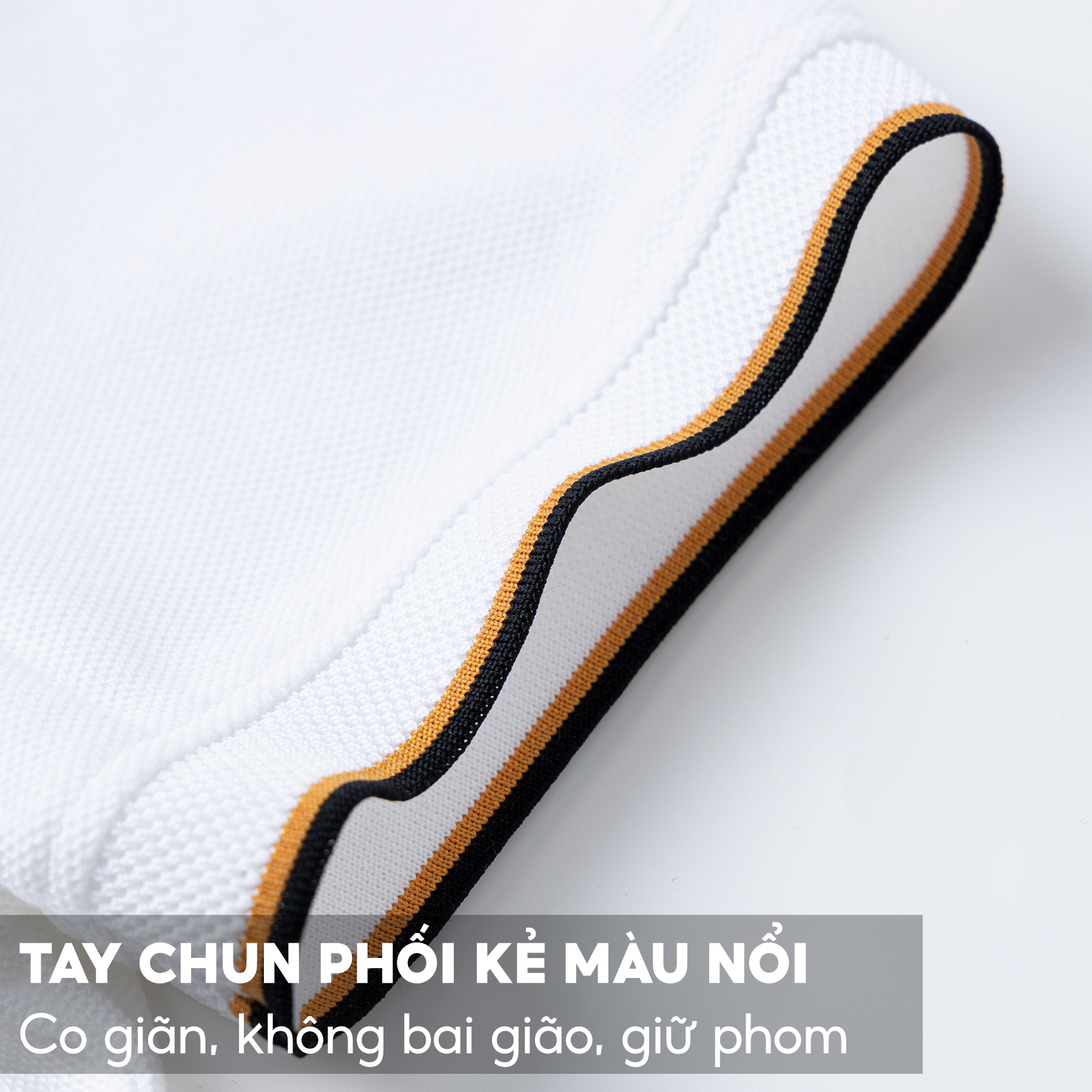 Áo Polo Nam 5S Premium, Chất Liệu Cotton Cao Cấp, Thiết Kế Sọc Ngang Khỏe Khoắn, Cổ Khóa Kéo Lịch Lãm (APC23028)