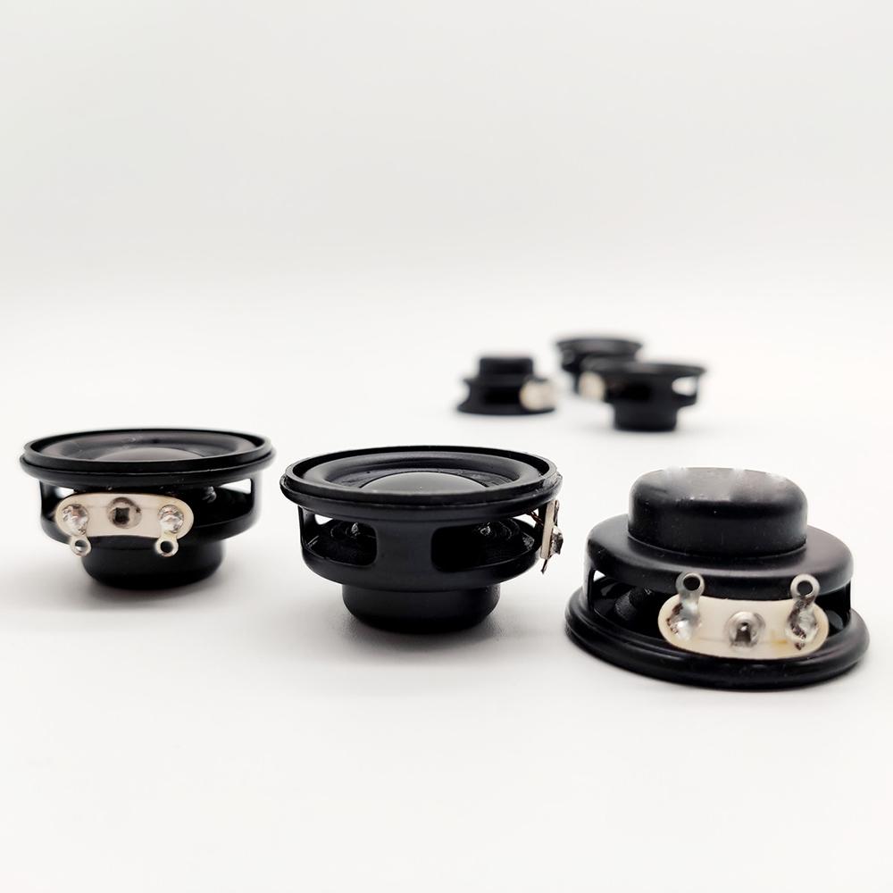 2 CHIẾC 4Ohm 3W Loa Trầm 31mm Mini Toàn Dải Loa Sừng Vuông Phụ Kiện Loa Siêu Trầm DIY Màu sắc: Đen