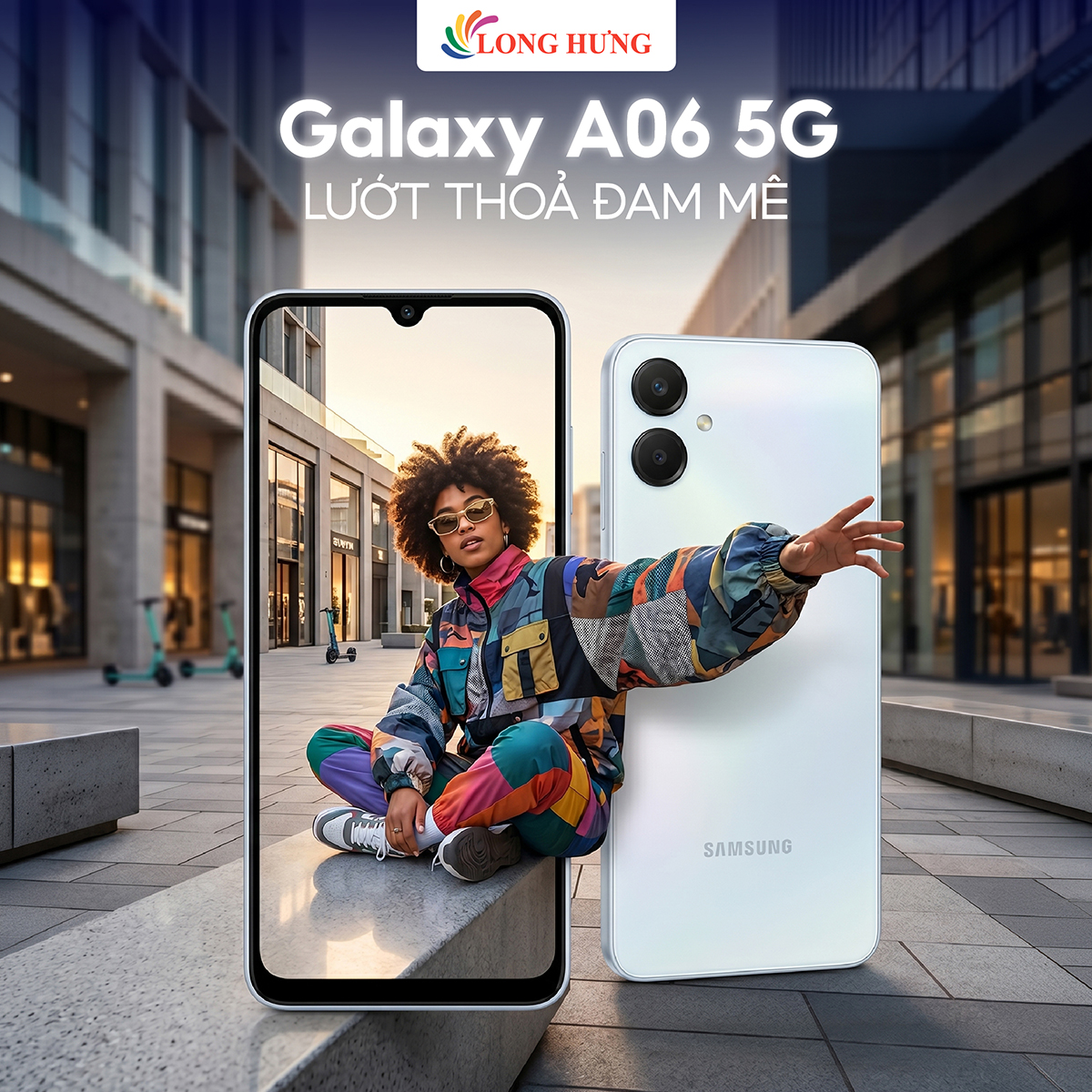 Điện thoại Samsung Galaxy A06 5G (4GB/64GB) - Hàng chính hãng