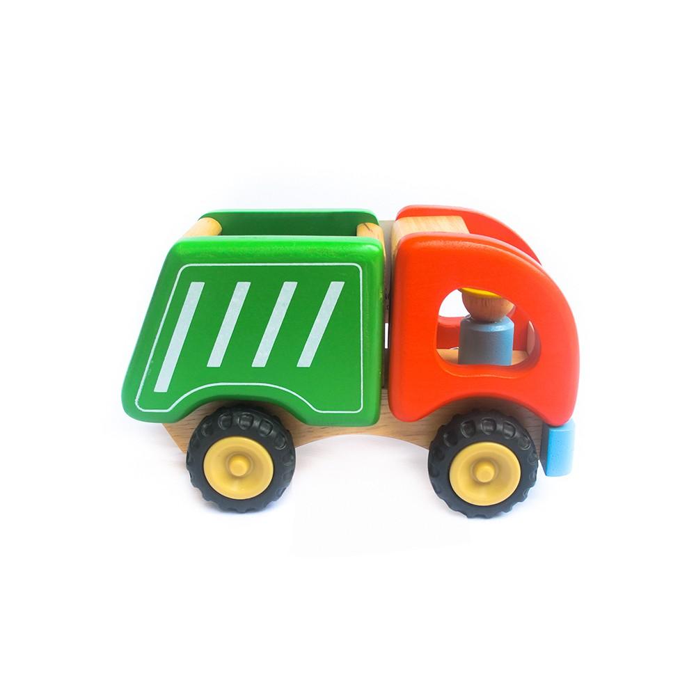 Đồ chơi gỗ Xe rác | Winwintoys 63292 | Phát triển trí tưởng tượng và làm quen màu sắc | Đạt tiêu chuẩn CE và TCVN