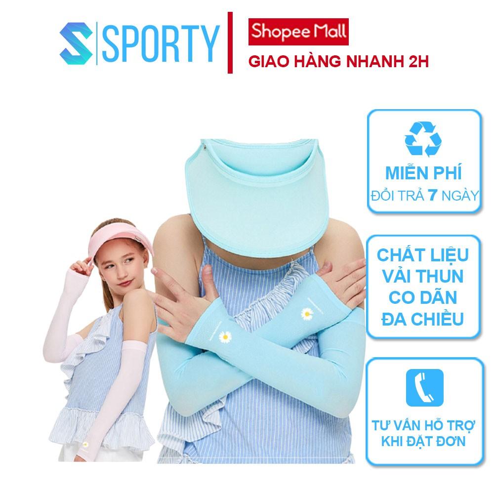 Bao tay chống nắng trẻ em SPORTY SL22 chống tia UV, chất vải mềm mại thoáng khí