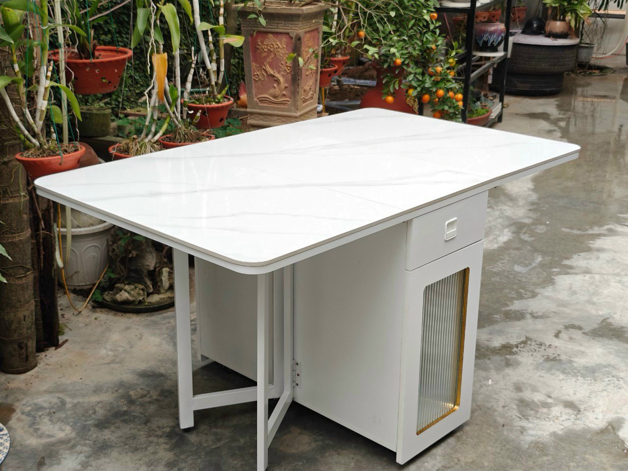 Bộ bàn ăn thông minh Juno Sofa gấp gọn tiện dụng giá tận xưởng