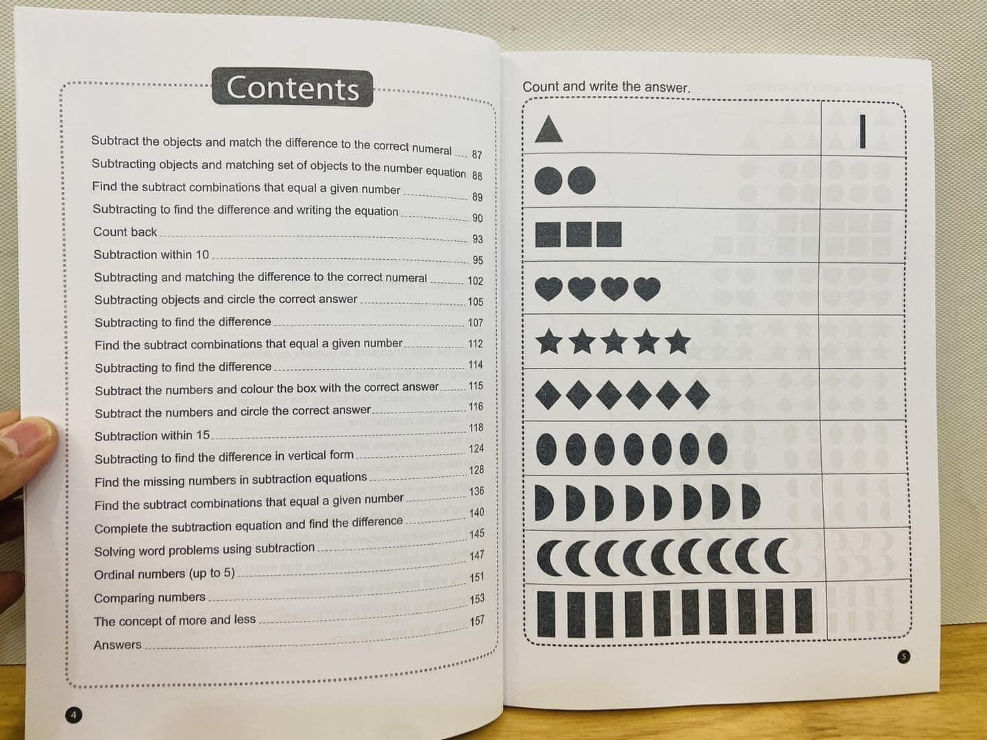 Sách - Combo Preschool Maths Workbook ( Bộ 3 cuốn)