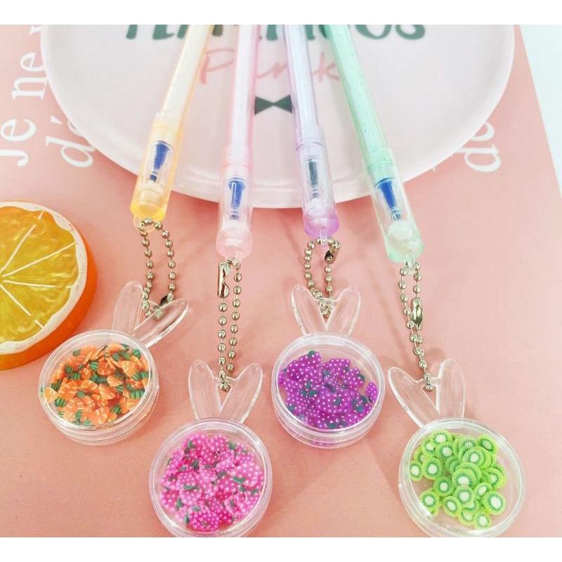 Bút nước mực xanh toru_slime