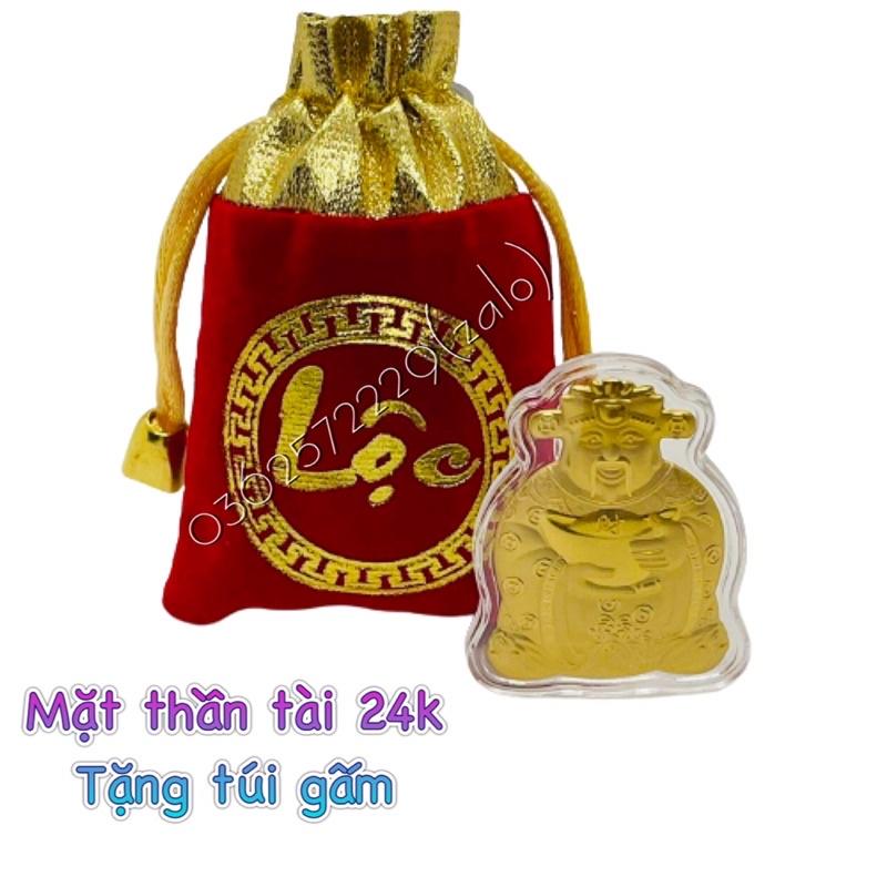 Ông Thần Tài Mạ Vàng Kèm Túi Gấm Phúc Lộc ,Làm quà tặng rất sang trọng và ý nghĩa