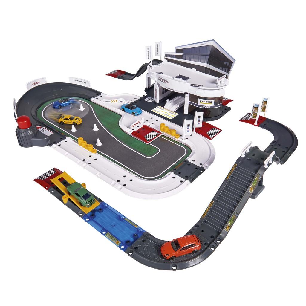 Bộ Đồ Chơi Mô Hình Trạm Xe MAJORETTE Porsche Experience Center + 5 Cars 212050029 - Simba Toys Vietnam