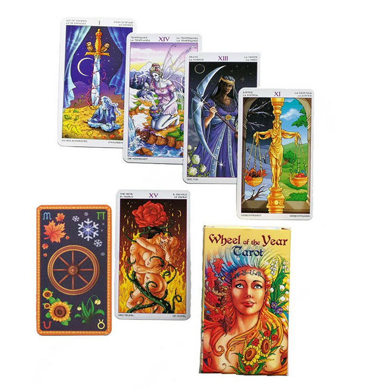 Bộ Bài Bói Tarot Wheel of the Year Tarot Cao Cấp