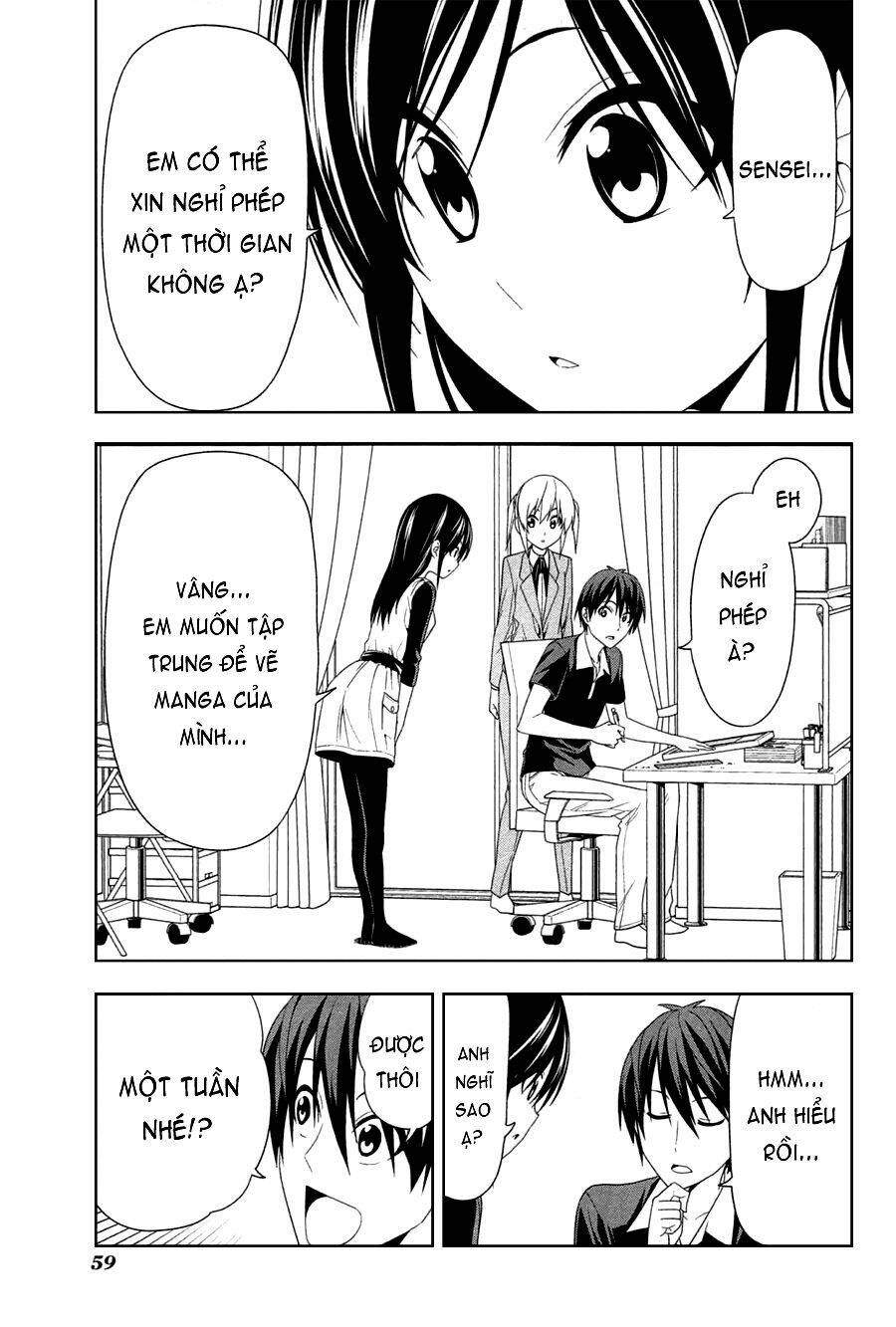 tác giả manga và cô phụ tá chapter 144 1